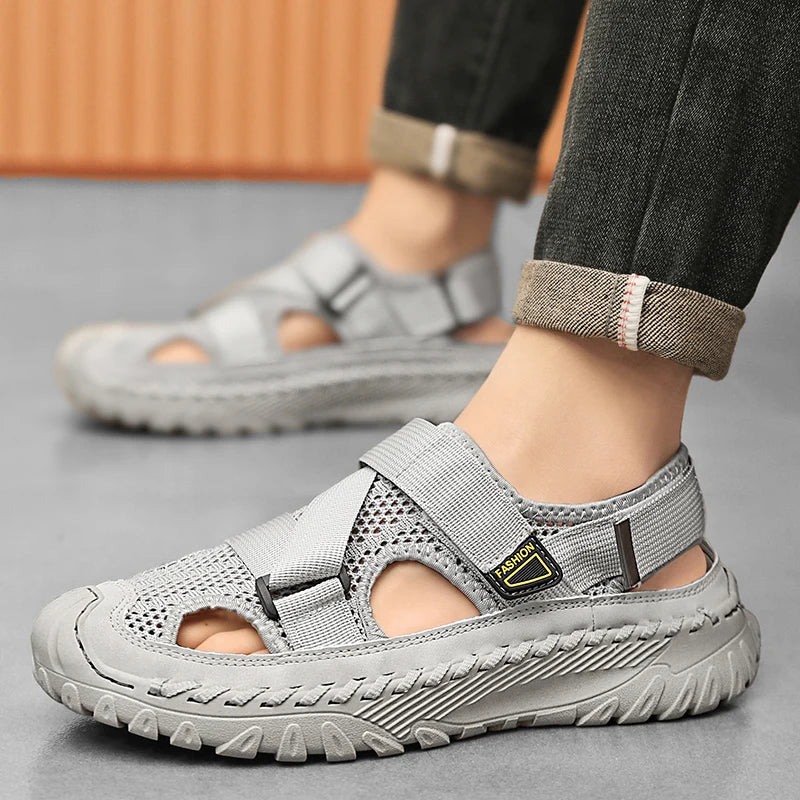 Sandalias Dewey Marron