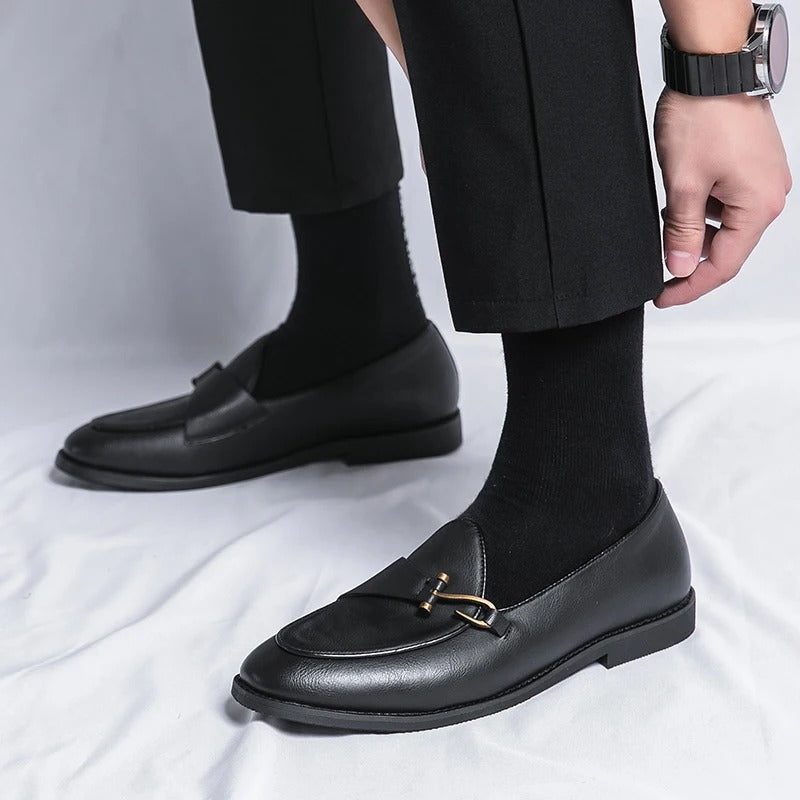 Mocasines de Cuero Genuino Veneto para Hombre Elegantes