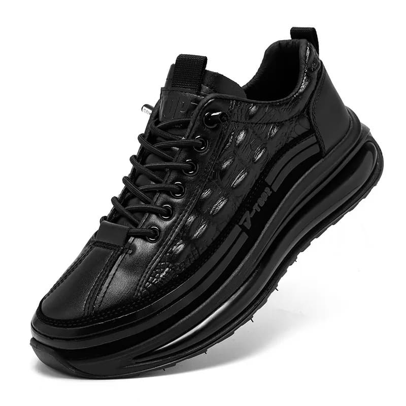 Zapatillas Croco Imperial - Cuero de Cocodrilo, Suela Antideslizante y Ajuste Ergonómico 50% Rabatt