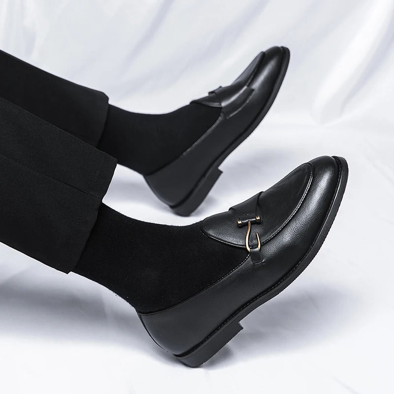Mocasines de Cuero Genuino Veneto para Hombre Elegantes
