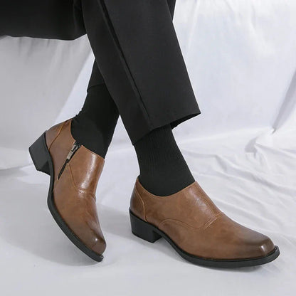 Elegantes Mocasines de Cuero Genuino para Hombres