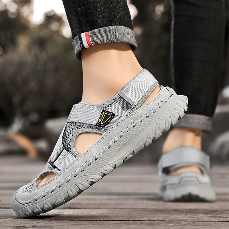 Sandalias Dewey Marron