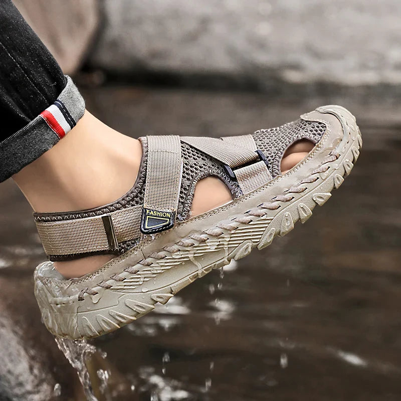 Sandalias Dewey Marron