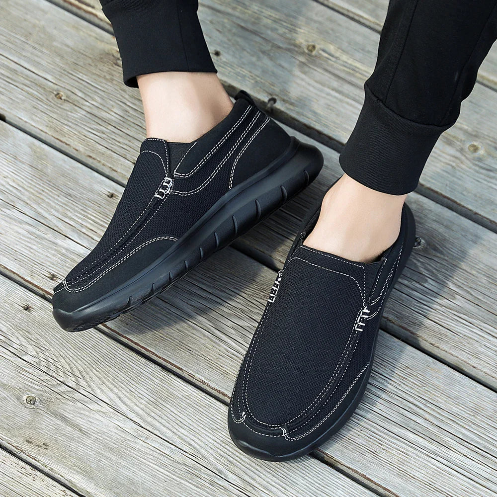 Mocasines Deco de Suede Transpirables y Cómodos