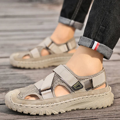 Sandalias Dewey Marron