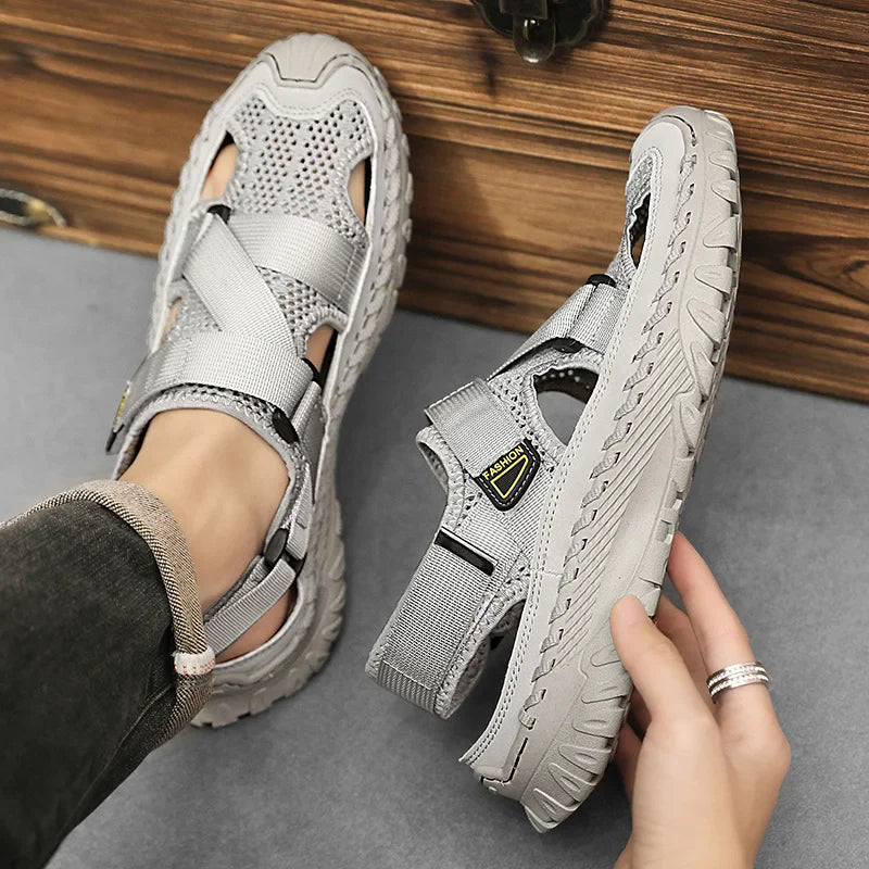 Sandalias Dewey Marron