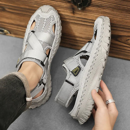 Sandalias Dewey Marron