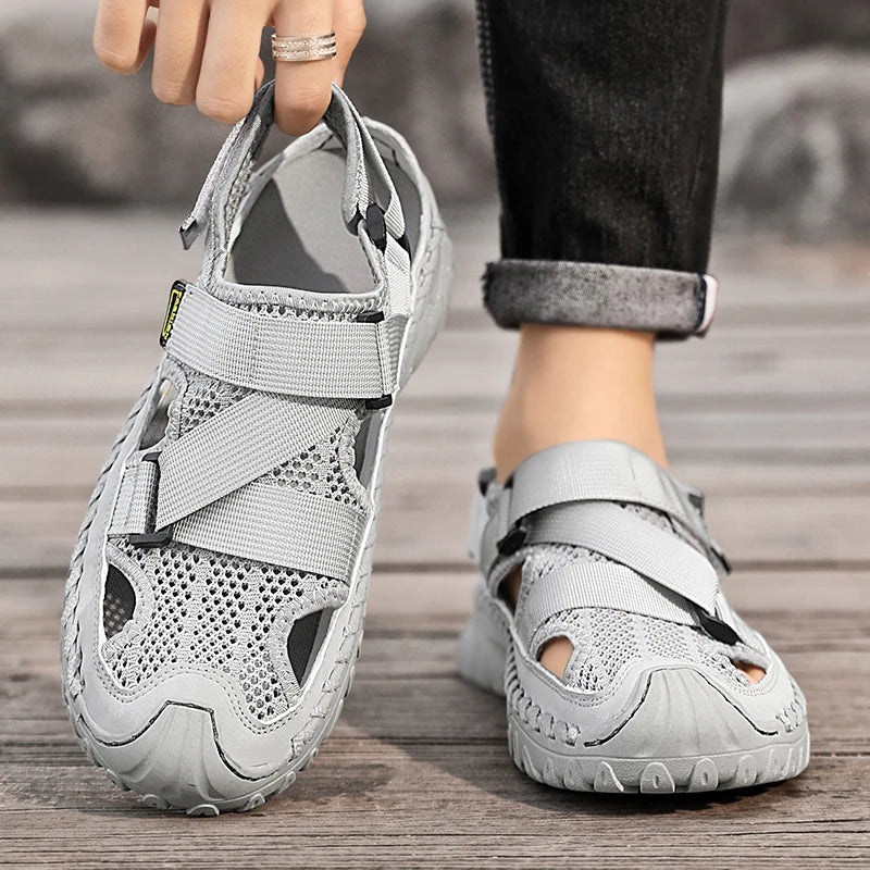 Sandalias Dewey Marron