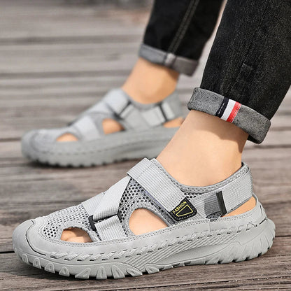 Sandalias Dewey Marron
