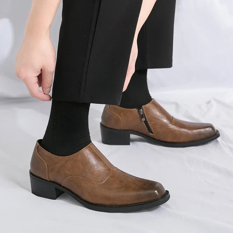 Elegantes Mocasines de Cuero Genuino para Hombres