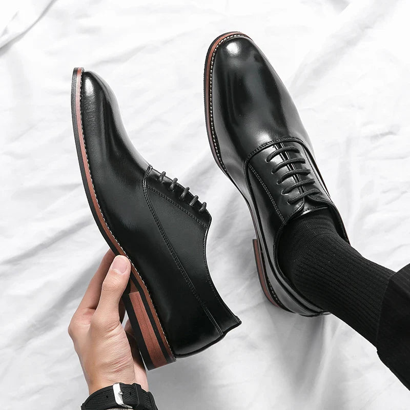 Zapatos de cuero Vittorio