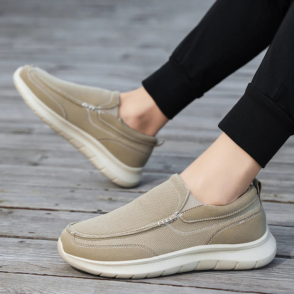 Mocasines Deco de Suede Transpirables y Cómodos