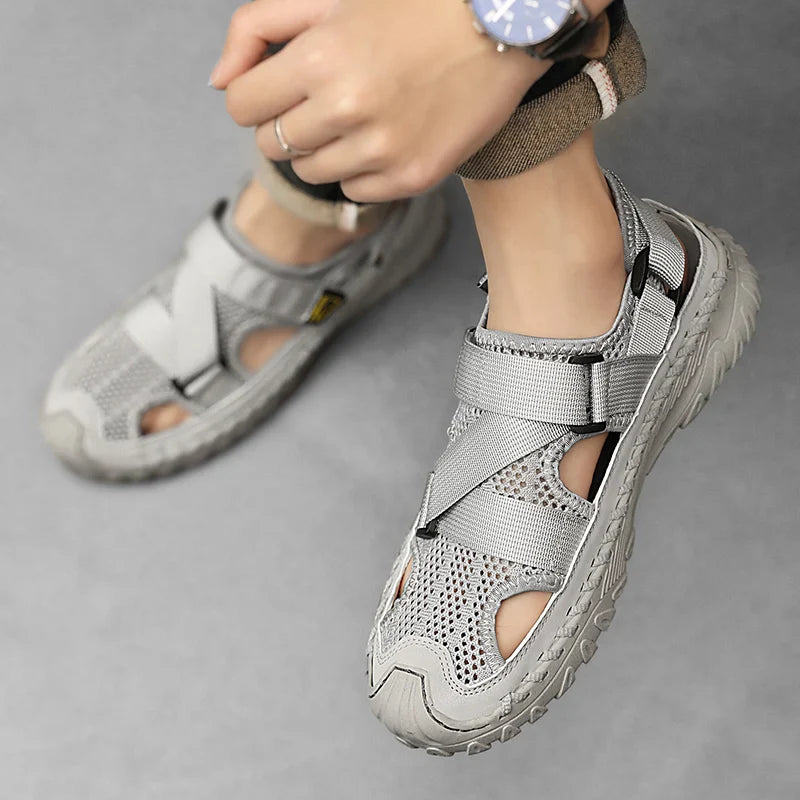 Sandalias Dewey Marron