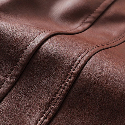 Echte Leder -Herrenjacke - Premium -Stil und Komfort