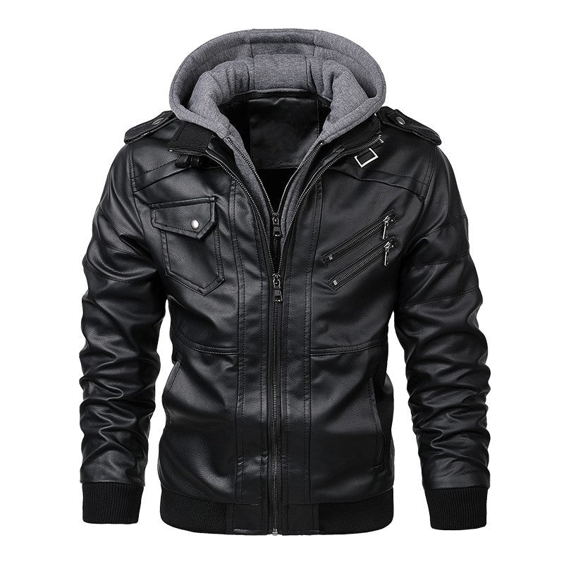 Echte Leder -Herrenjacke - Premium -Stil und Komfort